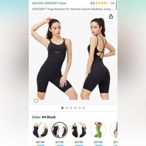 Soft Strappy Black Romper